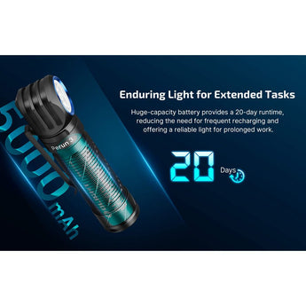 Olight Perun 3 Rechargeable LED Headlamp - 3000 Lumens - Uses 1 x Built-in 21700 - Multiple Color Options