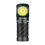 Olight Perun 3 Mini Rechargeable LED Headlamp - 1250 Lumens - Cool White or Neutral White - Includes 1 x 21700 - Optional Charging Case - Black or Orange