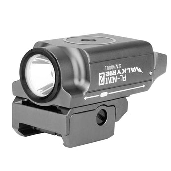 Olight PL-MINI 2 Valkyrie Rechargeable Weapon Light - CREE XP-L W2 - 600 Lumens - Uses Built-in Li-ion Battery Pack - Black and Limited Edition Colors