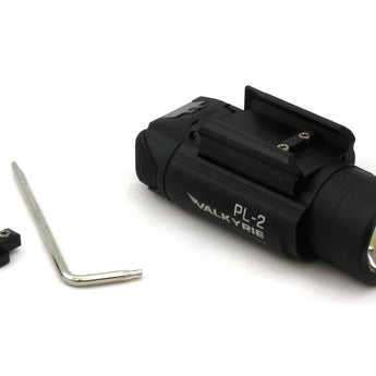 Olight PL-2 Valkyrie LED Pistol Light - Picatinny and Glock Rails - CREE XHP35 HI CW LED - 1200 Lumens - Includes 2 x CR123As