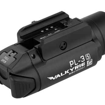 Olight PL-3S Valkyrie LED Weapon Light - 1000 Lumens - Includes 2 x CR123A - Black or Desert Tan