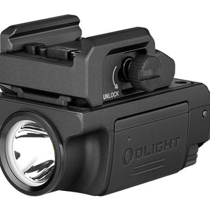 Olight PL Mini 3 Rechargeable LED Weapon Light - 600 Lumens - Uses Built-in 260mAh Li-Poly Battery Pack - Black or Desert Tan