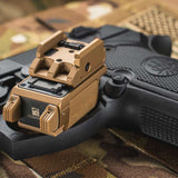 Olight PL Mini 3 Rechargeable LED Weapon Light - 600 Lumens - Uses Built-in 260mAh Li-Poly Battery Pack - Black or Desert Tan