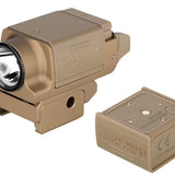 Olight PL Mini 3 Rechargeable LED Weapon Light - 600 Lumens - Uses Built-in 260mAh Li-Poly Battery Pack - Black or Desert Tan