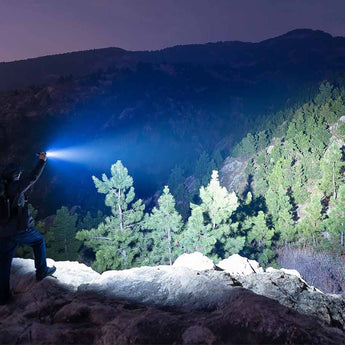 Olight Prowess USB-C Rechargeable LED Flashlight - 5000 Lumens - Includes 1 x 21700 Battery - Black or Orange