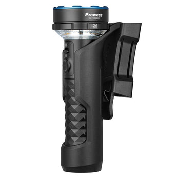 Olight Prowess USB-C Rechargeable LED Flashlight - 5000 Lumens - Includes 1 x 21700 Battery - Black or Orange