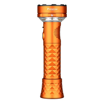 Olight Prowess USB-C Rechargeable LED Flashlight - 5000 Lumens - Includes 1 x 21700 Battery - Black or Orange