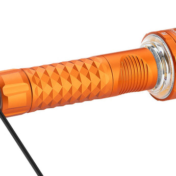 Olight Prowess USB-C Rechargeable LED Flashlight - 5000 Lumens - Includes 1 x 21700 Battery - Black or Orange