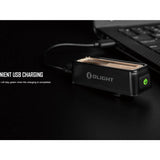 Olight RN 180 TL Recharegeable Bike Tail Led Flashlight - 180 Lumens - Includes Built-In 3.7V 800mAh Battery Pack