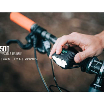 Olight RN3500 USB Rechargeable Bike Light - 3500 Lumens - Uses Li-ion Battery Pack