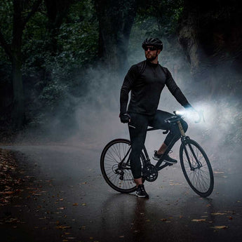 Olight RN400 USB-C Rechargeable LED Bike Light - 400 Lumens - Luminus SST-20 - Uses Built-In 3.7V 900mAh Li-ion Battery Pack