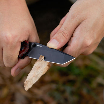 Olight Rubato Folding Knife - Damascus