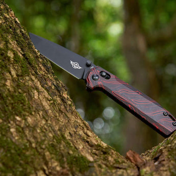 Olight Rubato Folding Knife - Damascus