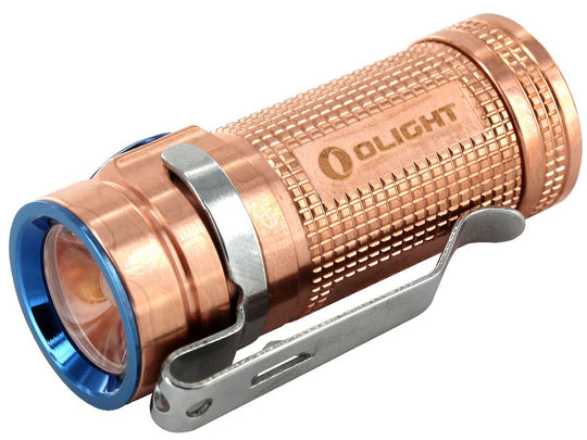 Olight S Mini CU LED Flashlight - Angle Shot