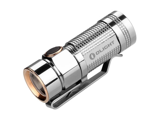 Olight S1 Baton Flashlight - With CREE XM-L2 NW LED - 480 Lumens -SPECIAL TITANIUM BODY EDITION Uses 1 x RCR123A or 1 x CR123A
