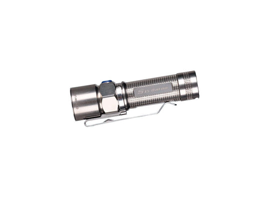 Olight S15-TI Baton Polished LED Flashlight with CREE XM-L2 LED - 260 Lumens - Uses 1 x AA Alkaline/NiMh/Li-Ion