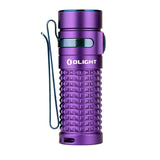 Olight S1R II Baton Rechargeable Flashlight - CREE XM-L2 U4 LED - 1000 Lumens - Includes 1 x RCR123A - Purple