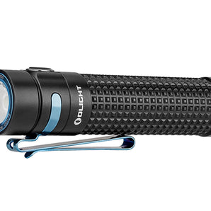 Olight S2R II Rechargeable LED Flashlight - LUMINUS SST-40 - 1150 Lumens - Uses 1 x 18650 (included) - Black or Lime Green (Limited Edition)