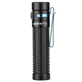Olight S2R II Rechargeable LED Flashlight - LUMINUS SST-40 - 1150 Lumens - Uses 1 x 18650 (included) - Black or Lime Green (Limited Edition)