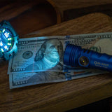 Olight Seeker 4 Mini Rechargeable LED Flashlight - Black, OD Green, Blue, Red, or Limited Edition Titanium