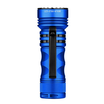 Olight Seeker 4 Mini Rechargeable LED Flashlight - Black, OD Green, Blue, Red, or Limited Edition Titanium