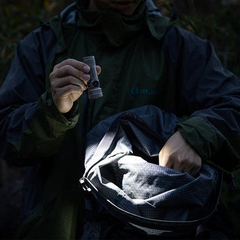 Olight Seeker 4 Mini Rechargeable LED Flashlight - Black, OD Green, Blue, Red, or Limited Edition Titanium