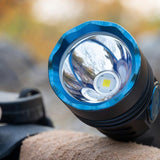 Olight Seeker 4 Rechargeable LED Flashlight - 3100 Lumens - Includes 1 x 21700 - Matte Black or Red