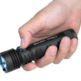 Olight Seeker 4 Rechargeable LED Flashlight - 3100 Lumens - Includes 1 x 21700 - Matte Black or Red