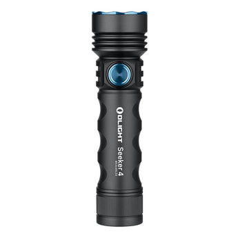 Olight Seeker 4 Rechargeable LED Flashlight - 3100 Lumens - Includes 1 x 21700 - Matte Black or Red