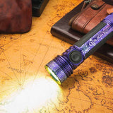 Olight Seeker 4 Pro Rechargeable LED Flashlight - 4600 Lumens - Cool White or Neutral White - Includes 1 x 21700 - Multiple Color Options