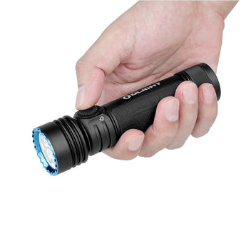 Olight Seeker 4 Pro Rechargeable LED Flashlight - 4600 Lumens - Cool White or Neutral White - Includes 1 x 21700 - Multiple Color Options