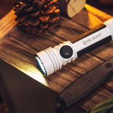 Olight Seeker 4 Pro Rechargeable LED Flashlight - 4600 Lumens - Cool White or Neutral White - Includes 1 x 21700 - Multiple Color Options