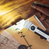 Olight Seeker 4 Pro Rechargeable LED Flashlight - 4600 Lumens - Cool White or Neutral White - Includes 1 x 21700 - Multiple Color Options