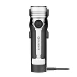 Olight Seeker 4 Pro Rechargeable LED Flashlight - 4600 Lumens - Cool White or Neutral White - Includes 1 x 21700 - Multiple Color Options
