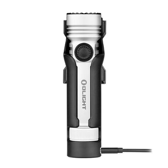Olight Seeker 4 Pro Rechargeable LED Flashlight - 4600 Lumens - Cool White or Neutral White - Includes 1 x 21700 - Multiple Color Options