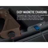 Olight Sigurd 2-in-1 Angled Grip Rechargeable LED Weapon Light - 1450 Lumens - Includes Built-in 2400mAh Li-Poly Battery Pack - Black or Desert Tan