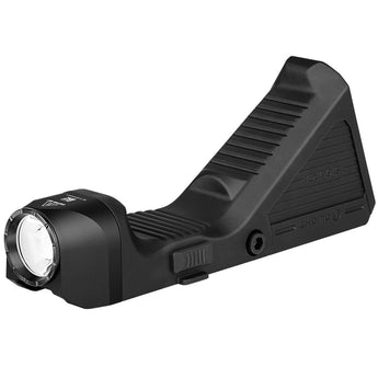 Olight Sigurd 2-in-1 Angled Grip Rechargeable LED Weapon Light - 1450 Lumens - Includes Built-in 2400mAh Li-Poly Battery Pack - Black or Desert Tan