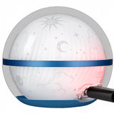 Olight Sphere C Rechargeable LED Lantern - 75 Lumens - Uses Built-in 700mAh Li-ion Battery Pack - Clear or Stellar Sky