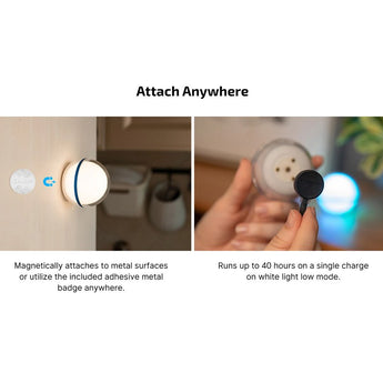 Olight Sphere Rechargeable RGB LED Lantern - 75 Lumens - Uses Built-in 700mAh Li-ion Battery Pack - Multiple Color Options