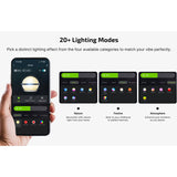 Olight Sphere Rechargeable RGB LED Lantern - 75 Lumens - Uses Built-in 700mAh Li-ion Battery Pack - Multiple Color Options