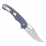 Olight Splint Folding Knife - 3.96 Inch Blade - Straight Edge - G10 Handle - Gray or Black