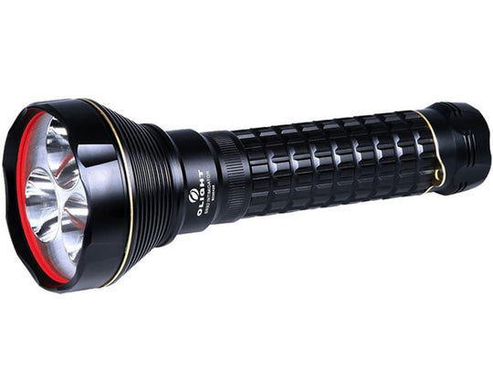 Olight SR92 Intimidator Rechargeable LED Flashlight with 1700 Lumen Cree XM-L T6 LED - Integrated Battery