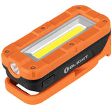 Olight Swivel Pro USB-C Recharegeable Work Light - 1100 Lumens - Uses Built-In 5200mAh Li-ion Battery Pack - Orange