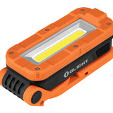 Olight Swivel Pro USB-C Recharegeable Work Light - 1100 Lumens - Uses Built-In 5200mAh Li-ion Battery Pack - Orange