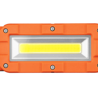 Olight Swivel Pro USB-C Recharegeable Work Light - 1100 Lumens - Uses Built-In 5200mAh Li-ion Battery Pack - Orange