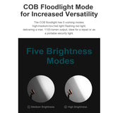 Olight Swivel Pro USB-C Recharegeable Work Light - 1100 Lumens - Uses Built-In 5200mAh Li-ion Battery Pack - Orange