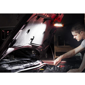 Olight Swivel Pro USB-C Recharegeable Work Light - 1100 Lumens - Uses Built-In 5200mAh Li-ion Battery Pack - Orange