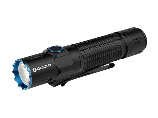 Olight Warrior 3 Dual-Switch Rechargeable LED Flashlight - 2300 Lumens - Includes 1 x 21700 - Black