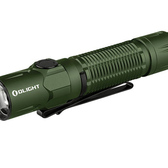 Olight Warrior 3S Rechargeable LED Tactical Flashlight - 2300 Lumens - Includes 1 x 21700 - Black, OD Green, and Various Other Colors
