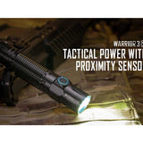 Olight Warrior 3S Rechargeable LED Tactical Flashlight - 2300 Lumens - Includes 1 x 21700 - Black, OD Green, and Various Other Colors